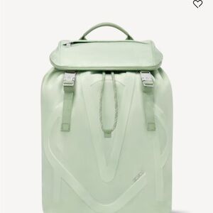 SIGNATURE - NYLON
Flap Backpack Large (Mint Green)